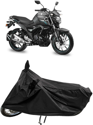 WMIZEXA Waterproof Two Wheeler Cover for Yamaha(FZ S V3.0 FI, Black)