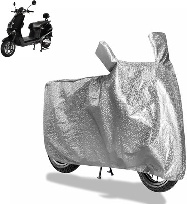 aksmit Waterproof Two Wheeler Cover for Universal For Bike(Silver)