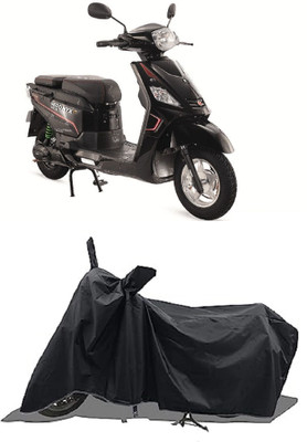 SPECTUS Two Wheeler Cover for Hero(Electric NYX e5, Black)