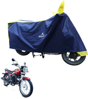 Kavach Waterproof Two Wheeler Cover for Mahindra(Yellow, Blue)