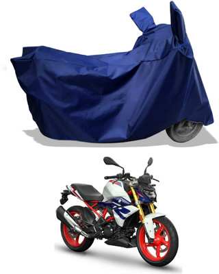 Amexride Two Wheeler Cover for BMW(G 310 R, Blue)