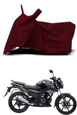 RAAMKM Waterproof Two Wheeler Cover for TVS(Raider, Maroon)