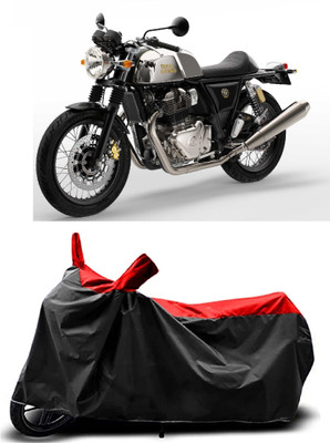 MMSSTAR Waterproof Two Wheeler Cover for Royal Enfield(Continental GT, Red)