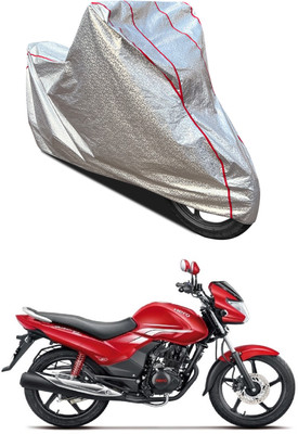 AutoGalaxy Waterproof Two Wheeler Cover for Hero(Achiever, Silver)