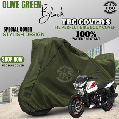 AUTOCAD Waterproof Two Wheeler Cover for Bajaj(Pulsar 150, Green)