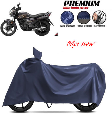 smwzxyu Waterproof Two Wheeler Cover for Honda, Bajaj, Hero, TVS, Yamaha(Blue)