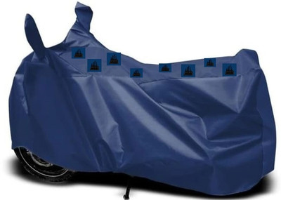 ZEDTEEK Waterproof Two Wheeler Cover for Universal For Bike(Max, Blue)