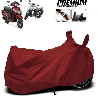 smwzxyu Waterproof Two Wheeler Cover for Honda(Activa 125, Maroon)