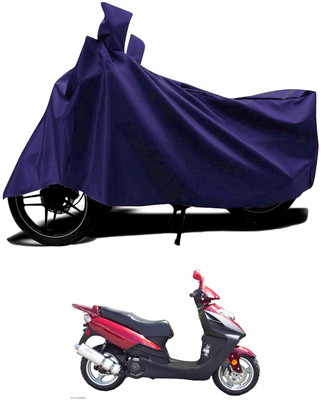 KEDIT Two Wheeler Cover for Mahindra(Flyte, Blue)