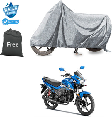 CODOKI Waterproof Two Wheeler Cover for Honda(Livo BS6, Silver)