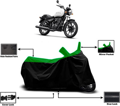 Amexride Two Wheeler Cover for Royal Enfield(Thunderbird, Green)