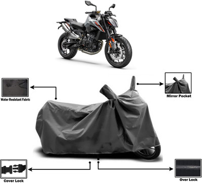 Amexride Two Wheeler Cover for KTM(790 Duke BS6, Grey)