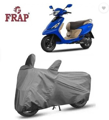 Tritika Waterproof Two Wheeler Cover for TVS(Zest, Grey)