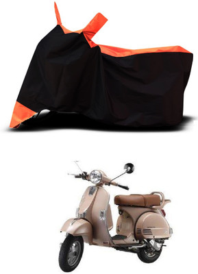 VESMEI Two Wheeler Cover for TVS(Star Euro 200, Orange)
