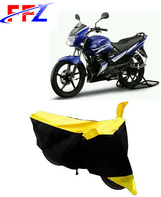 FFZ Waterproof Two Wheeler Cover for Yamaha(Gladiator RS, Black, Yellow)