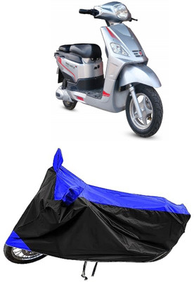 MMSSTAR Waterproof Two Wheeler Cover for Hero(Electric, Blue)