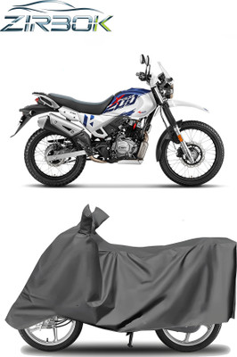 ZIRBOK Waterproof Two Wheeler Cover for Hero(Xpulse 200T, Grey)