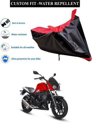 CODOKI Waterproof Two Wheeler Cover for Mahindra(Mojo UT 300, Red)