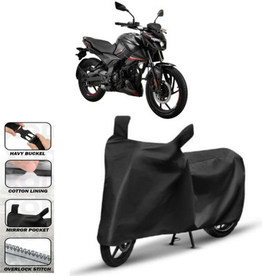 WMIZEXA Waterproof Two Wheeler Cover for Universal For Bike(Black)