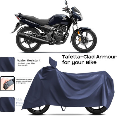 WMIZEXA Two Wheeler Cover for Honda(Unicorn, Blue)