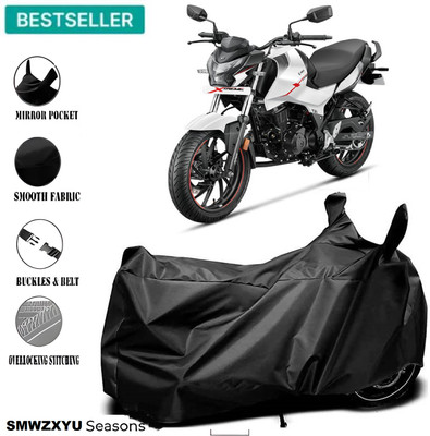 smwzxyu Waterproof Two Wheeler Cover for Hero(Xtreme 160 R, Black)