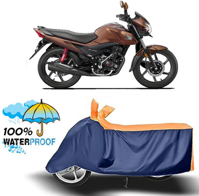 ROYAL AUTO MART Waterproof Two Wheeler Cover for Honda(Livo, Orange, Blue)