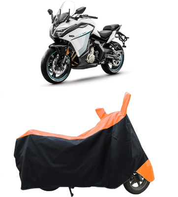 Coxtor Waterproof Two Wheeler Cover for BMW(400GT, Orange)