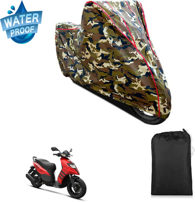PAGORA Waterproof Two Wheeler Cover for Aprilia(Storm 125, Yellow)