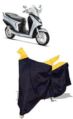 Amexride Two Wheeler Cover for Hero(Leap Hybrid SES, Multicolor)