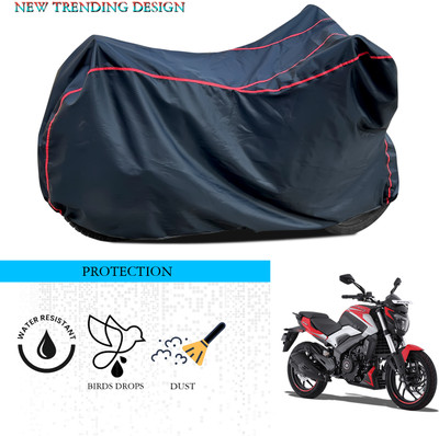 ANTHUB Waterproof Two Wheeler Cover for Bajaj(Dominar 250, Black)