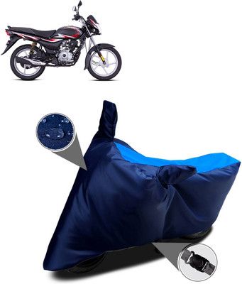 CODOKI Waterproof Two Wheeler Cover for Bajaj(Platina 100 DTS-i, Blue)