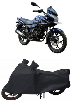 ENTIRELY ELITE Waterproof Two Wheeler Cover for Bajaj(Discover, Black)