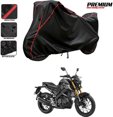 PAGORA Waterproof Two Wheeler Cover for Yamaha(Black)