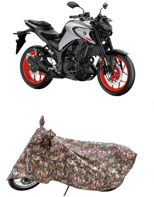 Coxtor Waterproof Two Wheeler Cover for Yamaha(MT 03, Multicolor)