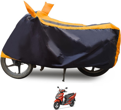 Euro Care Waterproof Two Wheeler Cover for Honda(Grazia, Orange)