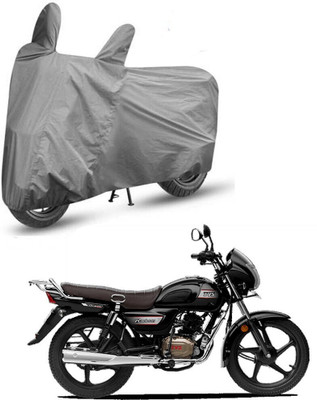 Mdstar Waterproof Two Wheeler Cover for TVS(Radeon, Grey)