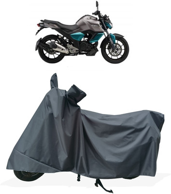 Tricway Two Wheeler Cover for Yamaha(FZ S V3, Grey)