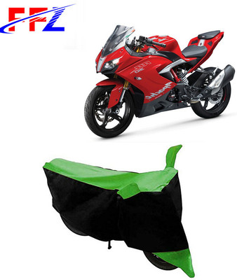 FFZ Two Wheeler Cover for TVS(Apache RR 310, Black, Green)