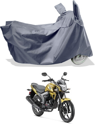 Amexride Two Wheeler Cover for Honda(CB Trigger, Grey)