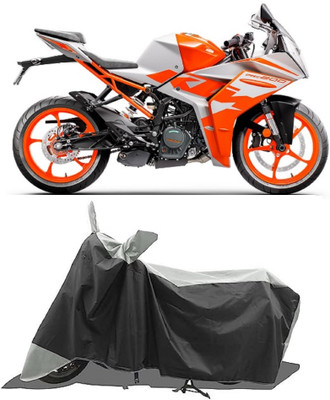 GROFATIK Two Wheeler Cover for KTM(RC 200 BS6, Grey)