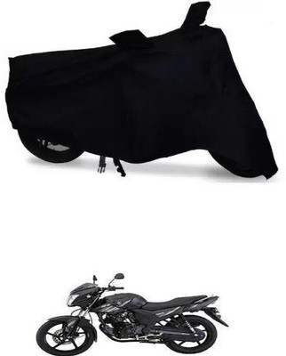 THE REAL ARV Waterproof Two Wheeler Cover for Yamaha(SZ-RR BS6, Black)