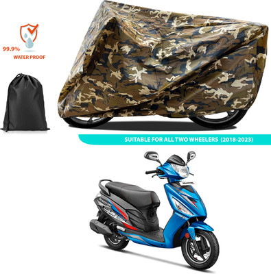 CODOKI Waterproof Two Wheeler Cover for Hero(Maestro Electric, Yellow)