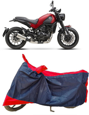AutoFave Two Wheeler Cover for Benelli(Leoncino, Blue, Red)