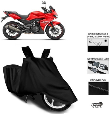 DeepShakshi AUTOMOTIVE Waterproof Two Wheeler Cover for Hero(Xtreme 200S, Black)