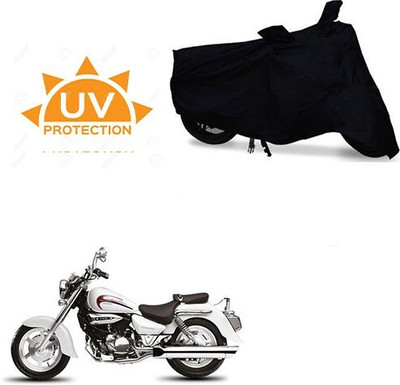 Mdstar Waterproof Two Wheeler Cover for Hyosung(Aquila 250, Black)