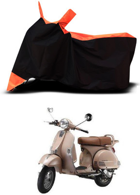VESMEI Two Wheeler Cover for TVS(Star Euro 150, Orange)