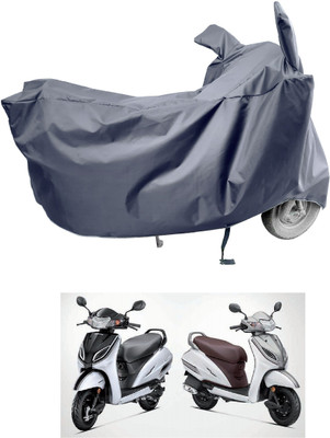 Amexride Two Wheeler Cover for Honda(Activa 5G, Grey)