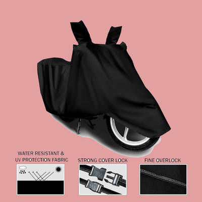 Lakshmina Enterprises Waterproof Two Wheeler Cover for Hero(Super Splendor, Black)