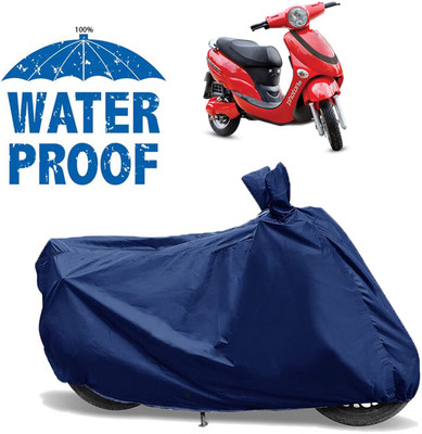 OliverX Waterproof Two Wheeler Cover for Hero(Electric Photon BS6, Blue)