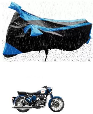 RONISH Waterproof Two Wheeler Cover for Royal Enfield(Bullet, Blue)